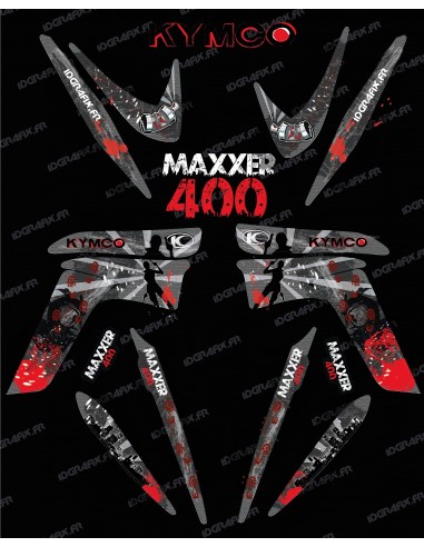 Kit de decoración de Sobreviviente - IDgrafix - Kymco 400 Maxxer