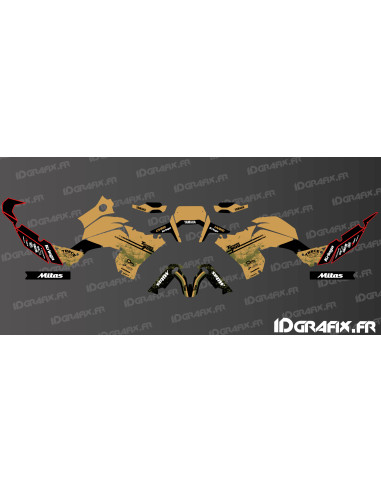 Kit déco Raid Edition (Sable) pour Yamaha Ténéré 700 -  Idgrafix