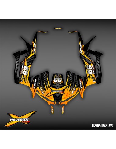 Kit décoration Ultimate Jaune - Idgrafix - Can Am 1000 Maverick