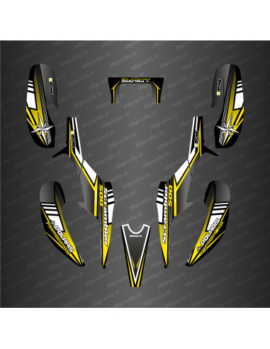 Star Edition deco kit (yellow) for Polaris Scrambler 500 (before 2012)