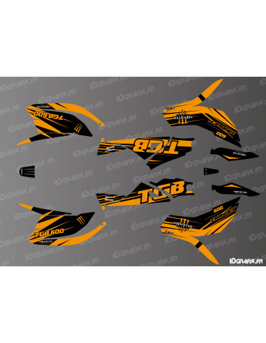 Kit de decoración Monster Edition Naranja (Completo) - IDgrafix - TGB Target