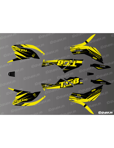 Monster Edition Lime Yellow Dekorationsset (vollständig) – IDgrafix – TGB Target