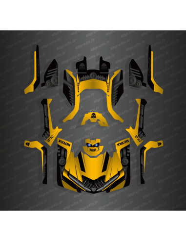 Kit décoration Bumble Edition Full (Jaune) - IDgrafix - Can Am Outlander G2