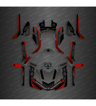 Bumble Edition Kit de decoración completo (Gris/Rojo) - IDgrafix - Can Am Outlander G2