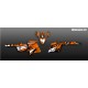 Kit décoration Sunset (Orange) - IDgrafix - Polaris 850 /1000 XPS-idgrafix