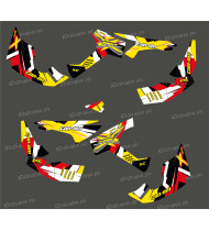 Factory Edition Full decoration kit (White/Yellow) - IDgrafix - Can Am Renegade