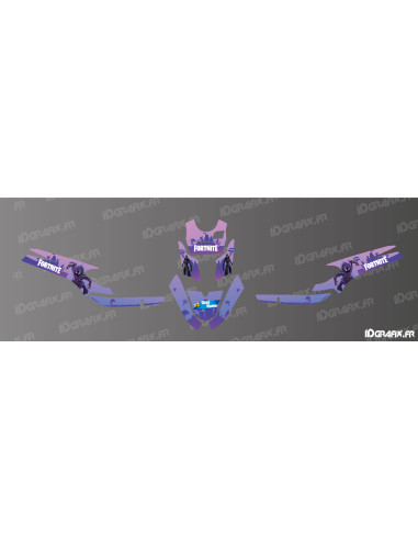 Fortnite Edition decoration kit - IDgrafix - MBK Booster