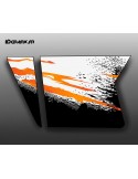 Kit decoration Orange Door Pro Armor Suicide - IDgrafix - Polaris RZR