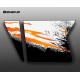 Kit décoration Orange Porte Pro Armor Suicide - IDgrafix - Polaris RZR-idgrafix