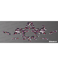 Water Edition graphic kit (Pink/Black) - Honda Africa Twin