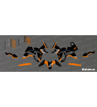 Kit grafiche Classic Edition (Arancione) - Honda Africa Twin