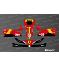 copy of Ferrari F1 Edition-Grafikkit für Karting Mini/Cadet MK 14