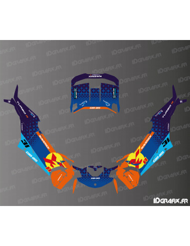 copy of Monster Factory Edition decoration kit (Orange) - Idgrafix - Can Am Maverick X3