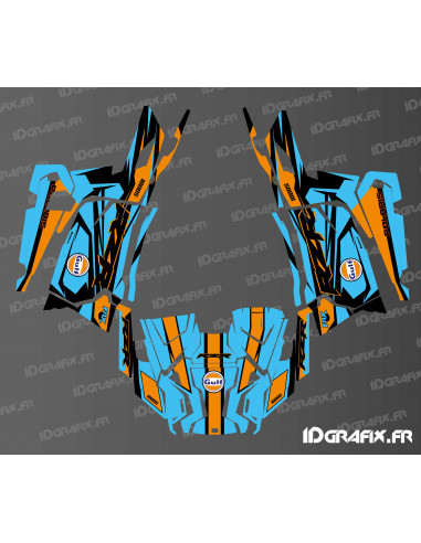 Kit de decoració Gulf Edition - IDgrafix - Polaris RZR Trail 1000S