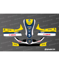 Williams F1 Vintage Edition Deko-Set für Karting Mini/Cadet MK 14