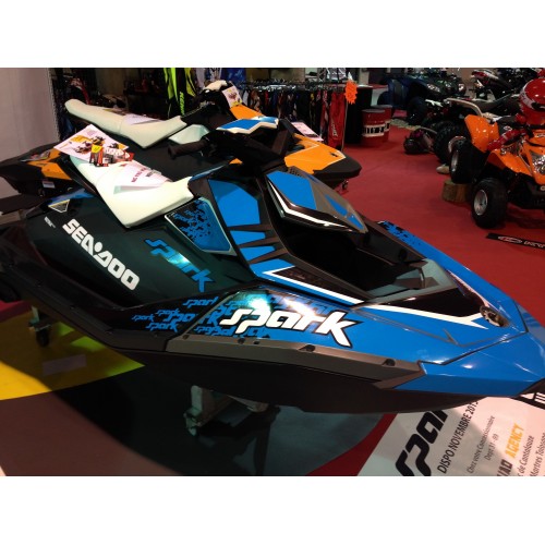 Kit décoration Spark Blue pour Seadoo Spark -idgrafix