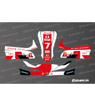 Toyota Le Mans Edition-Grafikkit für Karting Mini/Cadet MK 14