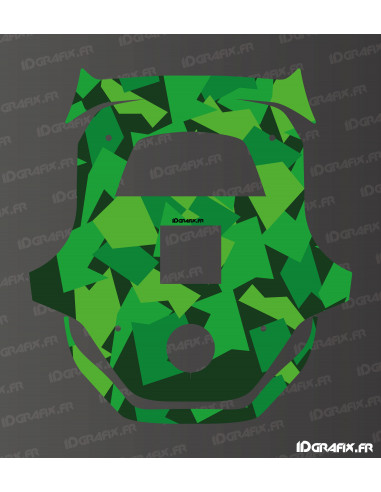 Pegatina verde camuflaje digital - Robot cortacésped Stihl Imow 5 - Imow 6 - Imow 7