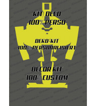 Adesivo personalizzato al 100% - Robot tagliaerba Mammotion LUBA 2 - Idgrafix