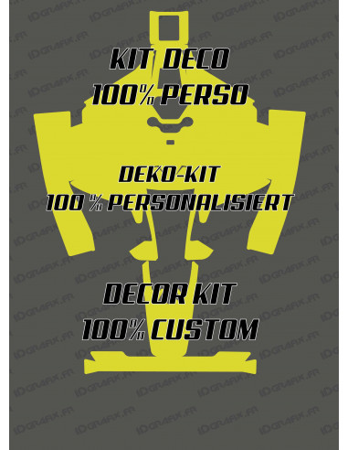 Adesivo personalizzato al 100% - Robot tagliaerba Mammotion LUBA 2