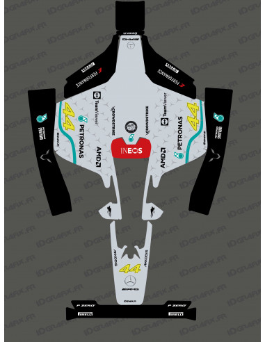 Sticker F1 Mercedes 2022 Edition - Robot de tonte Mammotion LUBA 2 -  Idgrafix