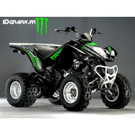 Kit Déco Personnalisé Monster Vert - Kymco 300 Maxxer