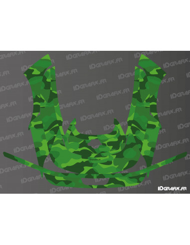 Sticker Camo edition (green) - CRAMER RM robotic mower - Idgrafix