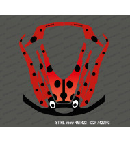 Ladybug Sticker - Stihl Imow 422 robotic mower - Idgrafix