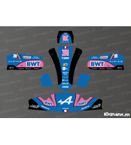 Kit grafiche F1 Alpine Edition per Karting Mini/Cadet MK 20 - Idgrafix