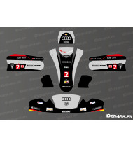Audi Le Mans Edition-Grafikkit für Karting Mini/Cadet MK 20 – Idgrafix