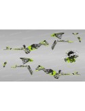 Kit decoration Tag Series (Green) Light - IDgrafix - Polaris 570 Sportsman