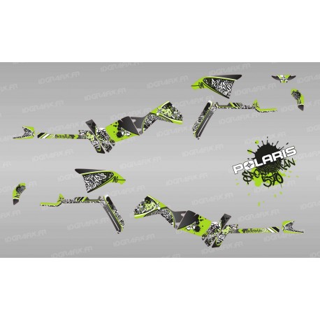 Kit decoration Tag Series (Green) Light - IDgrafix - Polaris 570 Sportsman