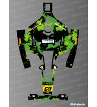 Edición Monstruo de Pegatinas (Verde) - Robot cortacésped Mammotion LUBA 2 - Idgrafix