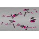 Kit décoration Tag Series (Rose) Light - IDgrafix - Polaris 570 Sportsman -idgrafix