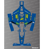 Rossi Moto GP Edition Sticker - Mammotion LUBA 2 Lawnmower Robot - Idgrafix