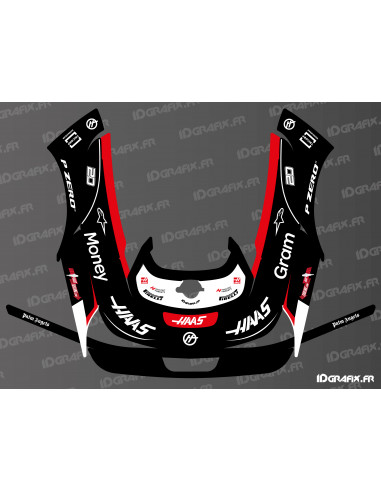 Sticker Haas F1 Edition - Robot de tonte CRAMER RM -  Idgrafix