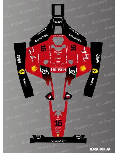 Sticker F1 Ferrari Edition - Robot de tonte Mammotion LUBA 2 -  Idgrafix
