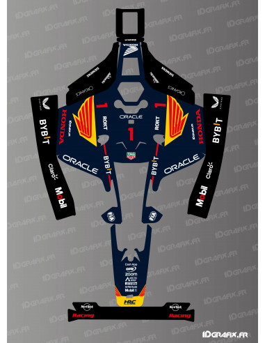 Adesivo F1 Honda Edition - Rasaerba robotizzato Mammotion LUBA 2