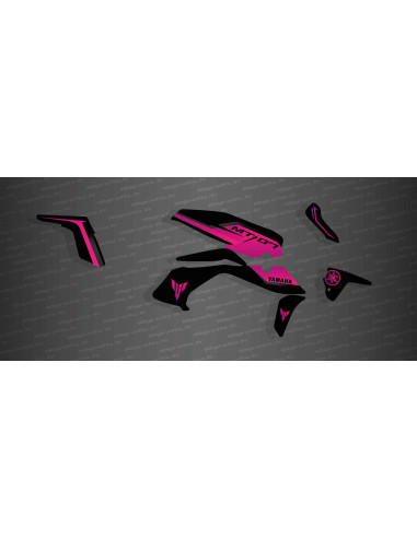 Deko-Set Pink Edition – IDgrafix – Yamaha MT-07 (nach 2021) – Idgrafix