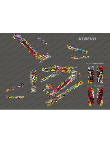 Kit decorativo completo Bomb Edition - Specialized Kenevo (dopo il 2020) - Idgrafix