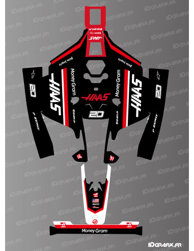 Pegatina F1 Haas Edition - Robot cortacésped Mammotion LUBA 2 - Idgrafix