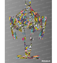 Sticker Bomb Edition - Mammotion LUBA 2 Lawnmower Robot - Idgrafix