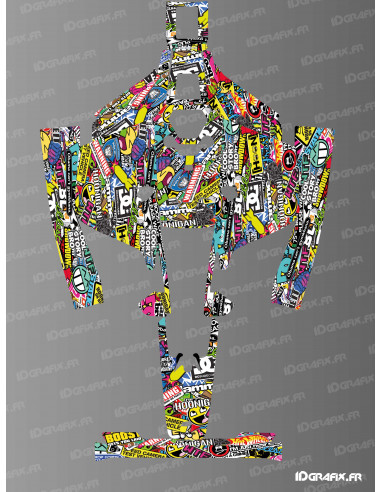 Sticker Bomb Edition – Mammotion LUBA 2 Robotermäher – Idgrafix