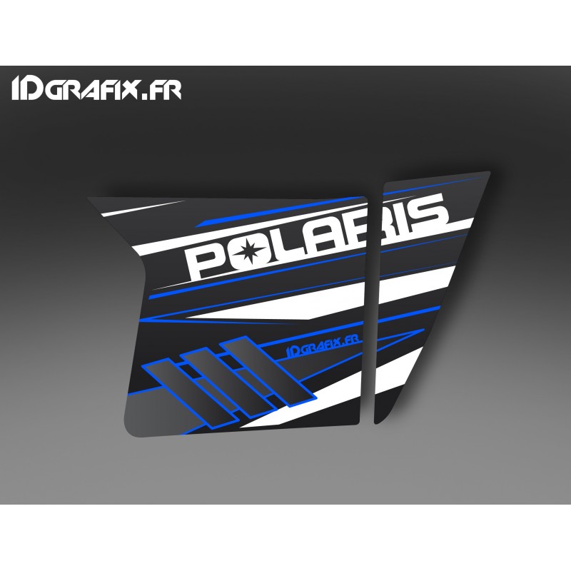 Kit décoration Blue Porte Pro Armor Suicide - IDgrafix - Polaris RZR 800 / 800S-idgrafix