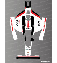 Aufkleber Porsche 911 GT3 RS Edition - Mammotion LUBA 2 Mähroboter - Idgrafix