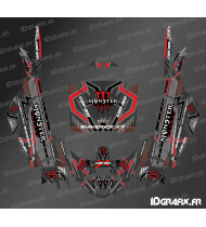 Feature Edition-Dekorationsset (Rot) – Idgrafix – Can Am Maverick X3 – Idgrafix