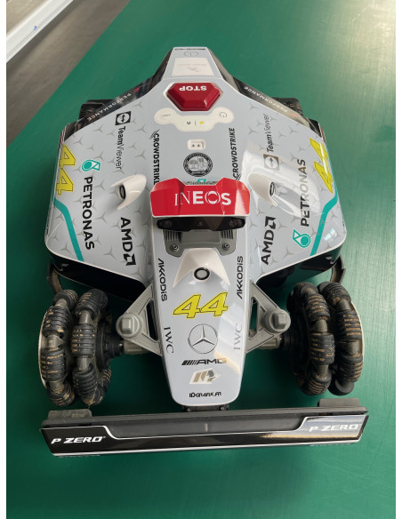 F1 Mercedes 2022 Edition Aufkleber - Mammotion LUBA 2 Rasenmäherroboter - Idgrafix F1 Mercedes 2022 Edition Aufkleber - Mammotion LUBA 2 Rasenmäherroboter - Idgrafix