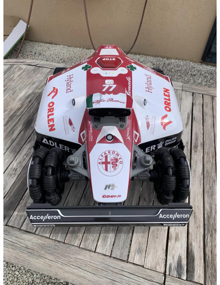Adesivo F1 Alfa Romeo Edition - Robot tagliaerba Mammotion LUBA 2 - Idgrafix Adesivo F1 Alfa Romeo Edition - Robot tagliaerba Mammotion LUBA 2 - Idgrafix