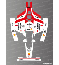 Marlboro Vintage 80er Edition Aufkleber - Mammotion LUBA 2 Rasenmäherroboter - Idgrafix