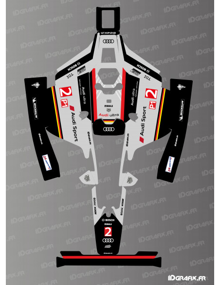 Adhesiu Audi Le Mans Edition - Robot tallagespa Mammotion LUBA 2 - Idgrafix Adhesiu Audi Le Mans Edition - Robot tallagespa Mammotion LUBA 2 - Idgrafix